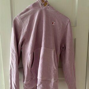 Reverse weave champion hoodie (small)